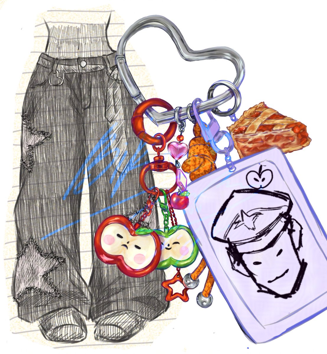 Ternyata kan udah akhir bulan ya.... inilah setoran karyaku bulan ini☝🏻