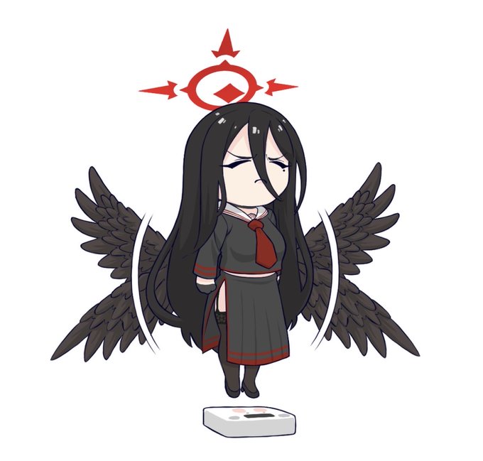 空を飛ぶ羽川ハスミさんです 