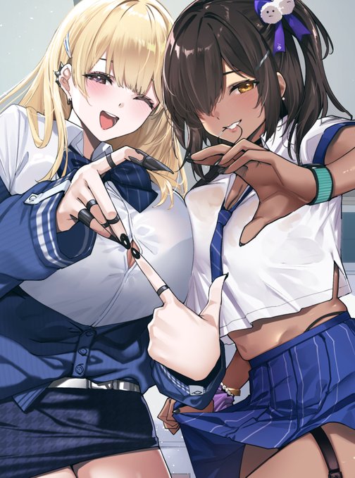 ティアナガ描きましたァ

#勝利の女神NIKKEクリエイターズ大応援祭
#ニケクリ応援祭 