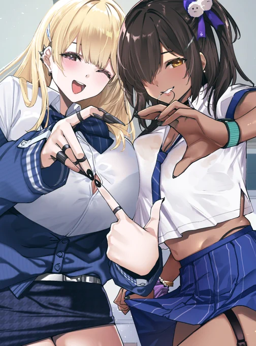ティアナガ描きましたァ #勝利の女神NIKKEクリエイターズ大応援祭 #ニケクリ応援祭
