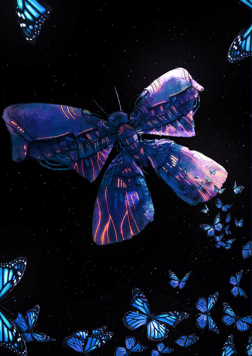 reflectionforsm's tweet photo. Space butterfly https://t.co/LDIWp7jVfF