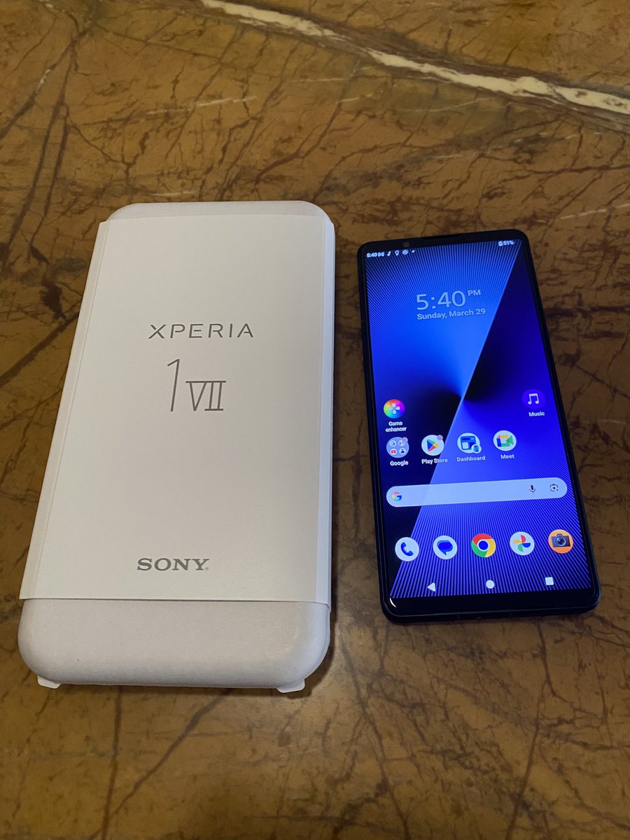 fn_2346's tweet image. 新しいスマホを買った！

スピードは速い😳

#20260329
#sonyxperia1vii