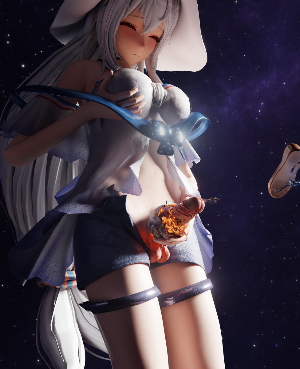 一个简单的故事：巨型扶她斯卡蒂用大公鸡摧毁了一颗星球（1/2）
A simple story: A giant futanari Scathy destroys a planet with a huge cock

Wonderful work from <a href="/SQAKong/">LgKong</a>  thank you