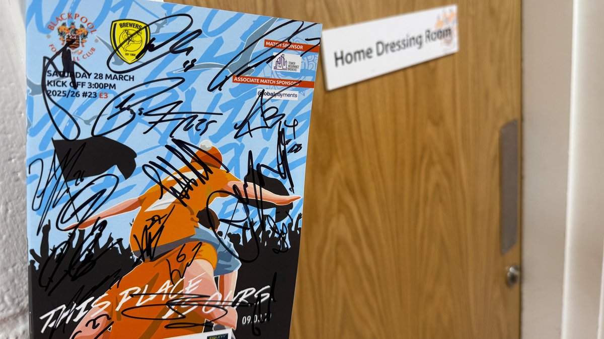 Blackpool FC tweet media