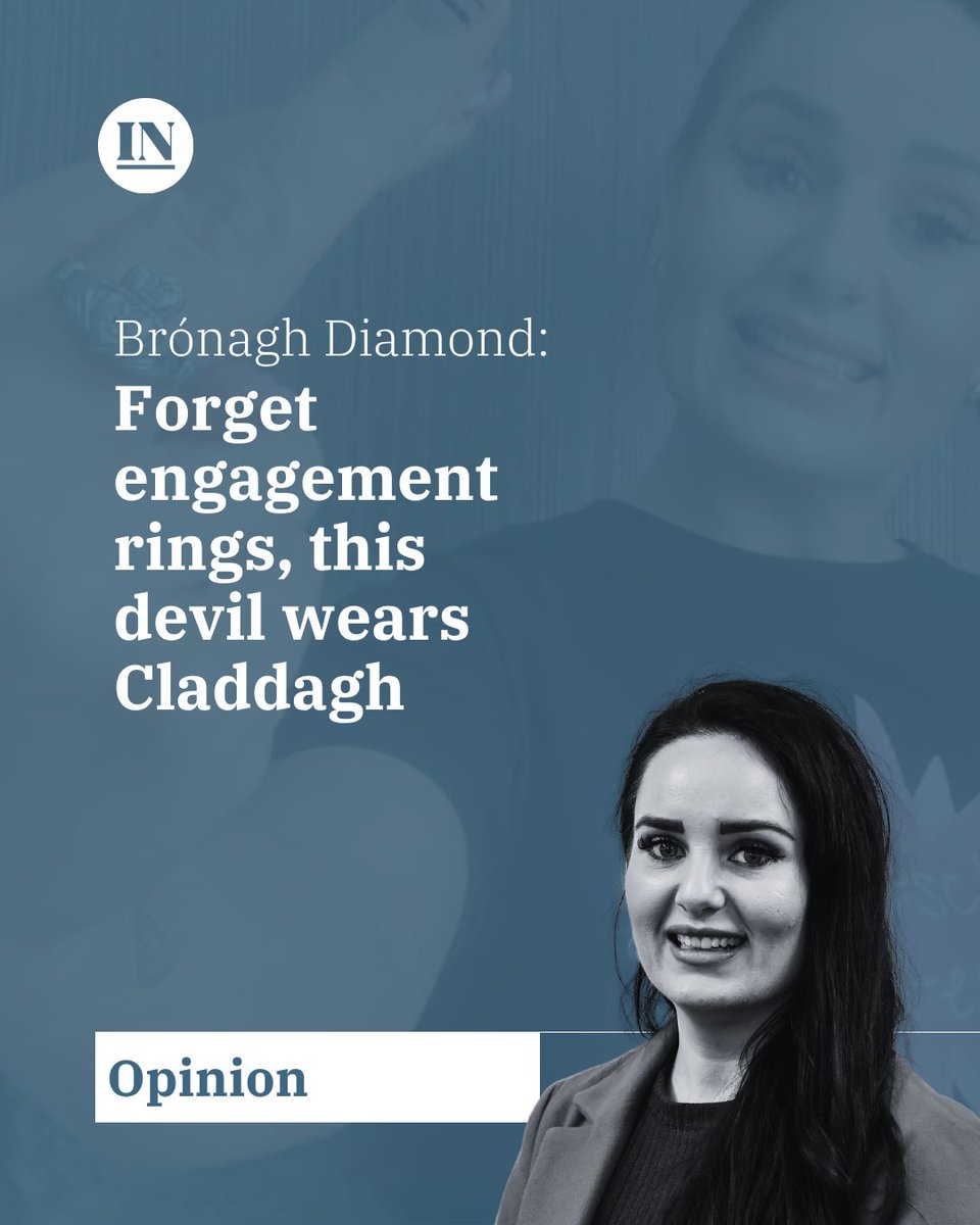 "I think the Troubles have a lot to answer for when it comes to hasty marriages, as many people were living with a ‘live fast because you might get blown up’ war mentality."

Read Brónagh Diamond: tinyurl.com/yc3r6ntc