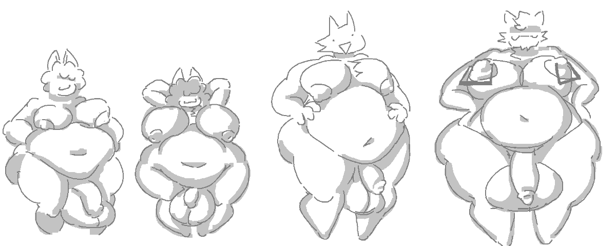 qfanaeka's tweet photo. I unlocked an ability to draw fat bara men. Fear me, society. | CW: hot people with dad bod https://t.co/YakyZ93sUT