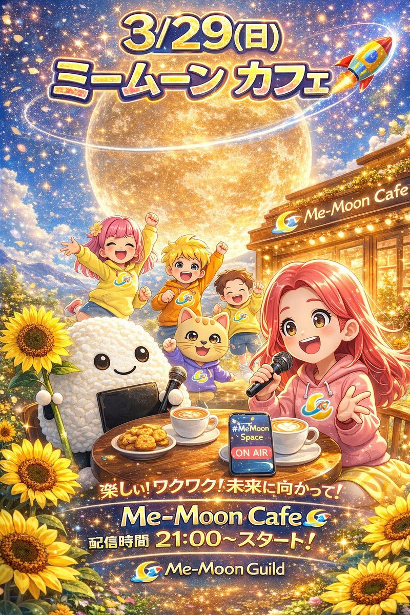 おひさま｜Me-Moon運営🪼 tweet media