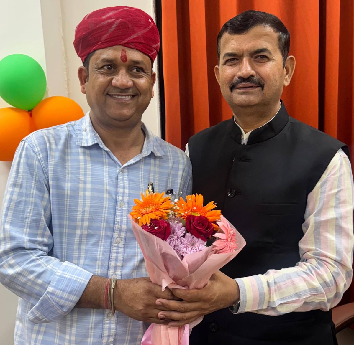 #भाजपा #राजस्थान के प्रदेश #महामंत्री श्री #श्रवण_सिंह_बगड़ी जी को #जन्मदिन की हार्दिक बधाई एवं शुभकामनाएं। 
मैं #श्रीराम जी से आपके उत्तम स्वास्थ्य और दीर्घायु जीवन की मंगलकामना करता हूं।
#HappyBirthday  #SharwanBagdi #SharwanSinghBagdi
<a href="/SharwanBagdiBjp/">Sharwan Singh Bagdi</a>