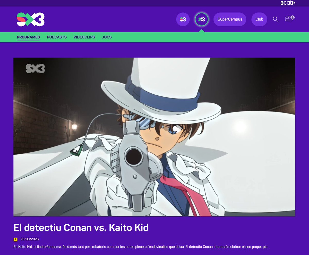 El detectiu Conan en català tweet media