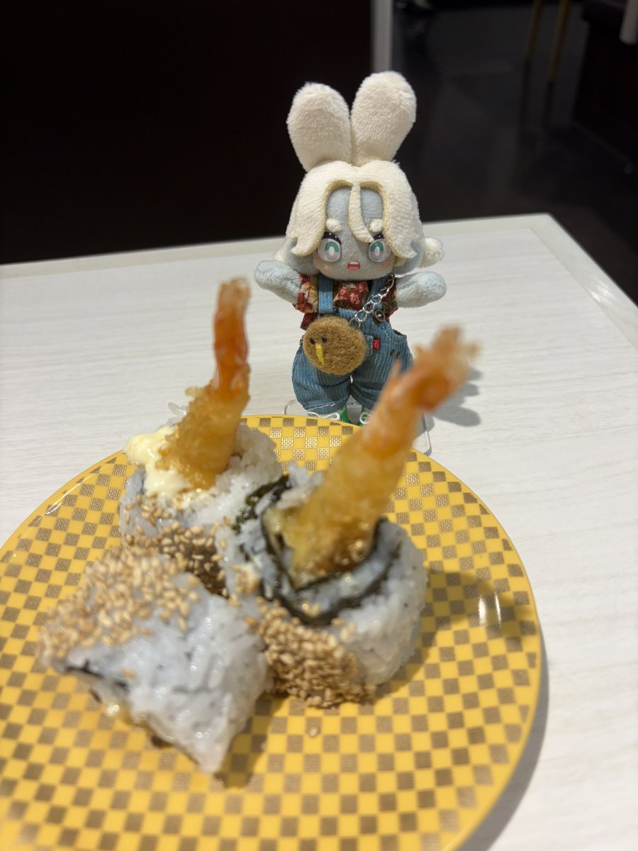 おすしです！！
今日はねるさんもくうさんもいなくて、ぼくが独り占めです🍣