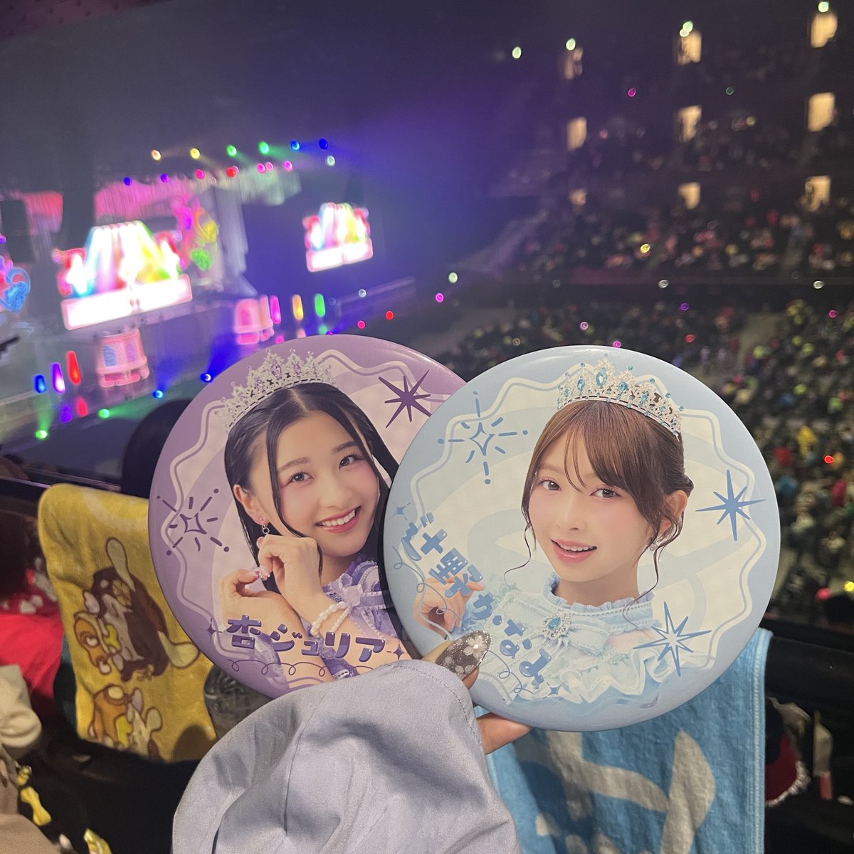 rii_______iir's tweet photo. すきっ！〜超ver〜のTikTokバズりで超ときめき♡宣伝部に出会って、最初に沼に引き入れてくれたのはジュリアでした。たくさんのときめきをありがとう。
(初現場と昨日)(今日はご用意されず)
#とき宣晴れ舞台2026 #超ときめき宣伝部 https://t.co/mAtqJWdG7S