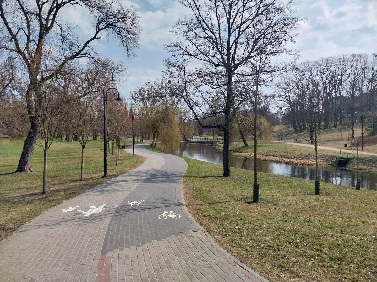 Sumday walk. Waiting for summer