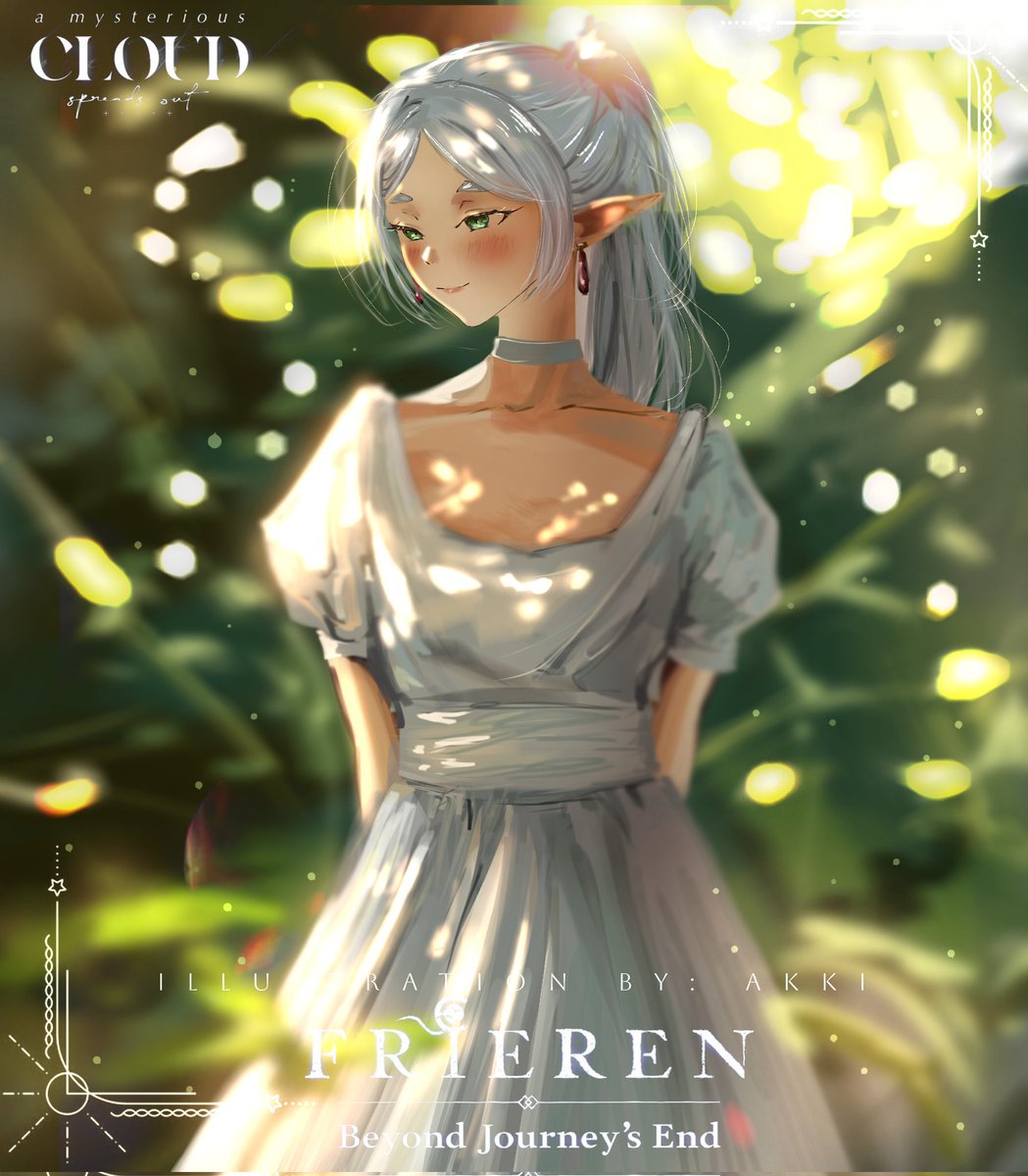 visionsbyakki's tweet photo. #Frieren #animeart #illustration #Artmoots #Smallartist #Artistonx https://t.co/C1n26AoCgW