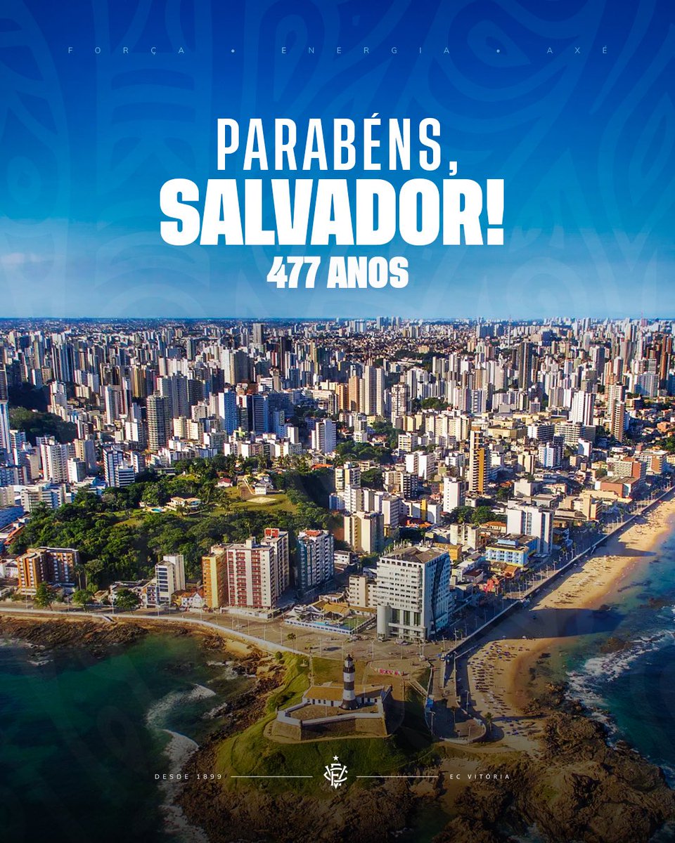 Feliz aniversário, Salvador! 🔴⚫️🦁

#PegaLeão #ForçaEnergiaAxé