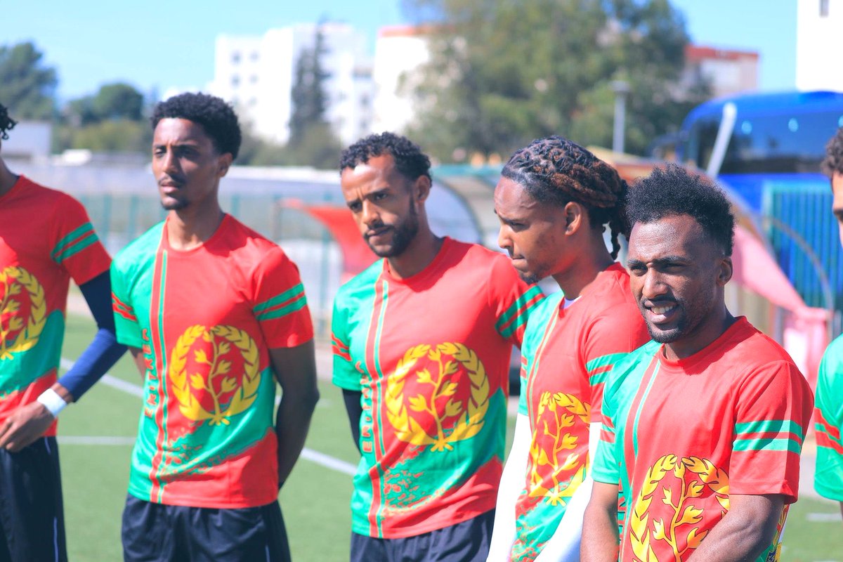 Historisch 🔥Eritrea 
Die Red Sea Camels feiern eine historische Rückkehr. ❗️20 Jahre später ist Eritrea mit einem Sieg zurück in der kontinentalen Qualifikation. #AFCON2027