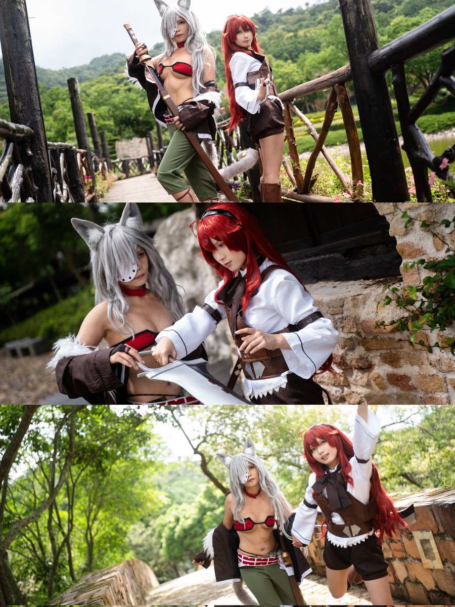 🩶ギレーヌ&amp;エリス❤️
ギレーヌ： <a href="/ink295/">Bini逼妮</a>
エリス：Me
📷： <a href="/Treelsf/">TLSF</a> 

#ギレーヌ #エリス #無職転生 #MushokuTensei #cosplay #コスプレ