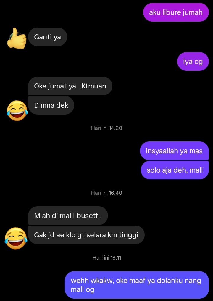 ngakak banget weylah haha.. mundur teratur die