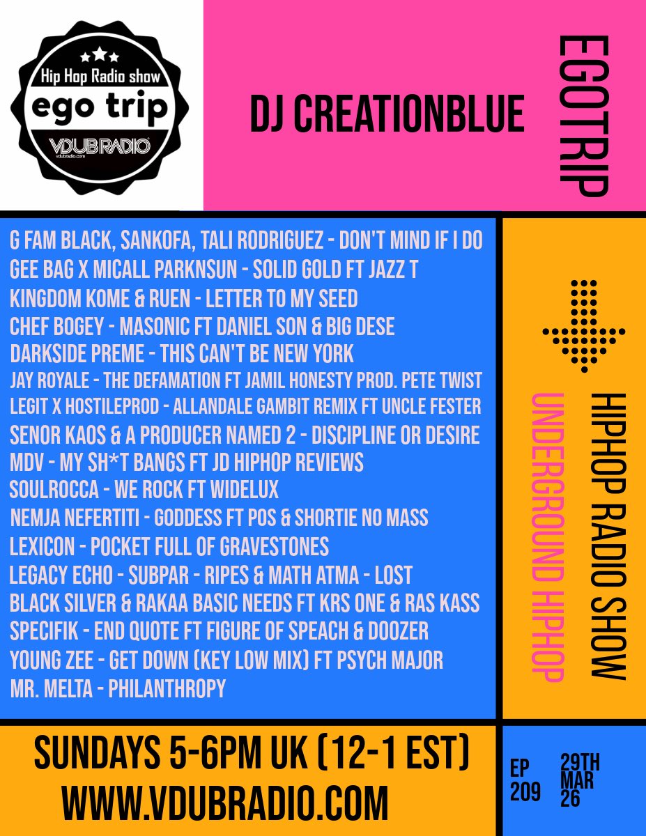 Macey (Egotrip Hiphop) tweet media