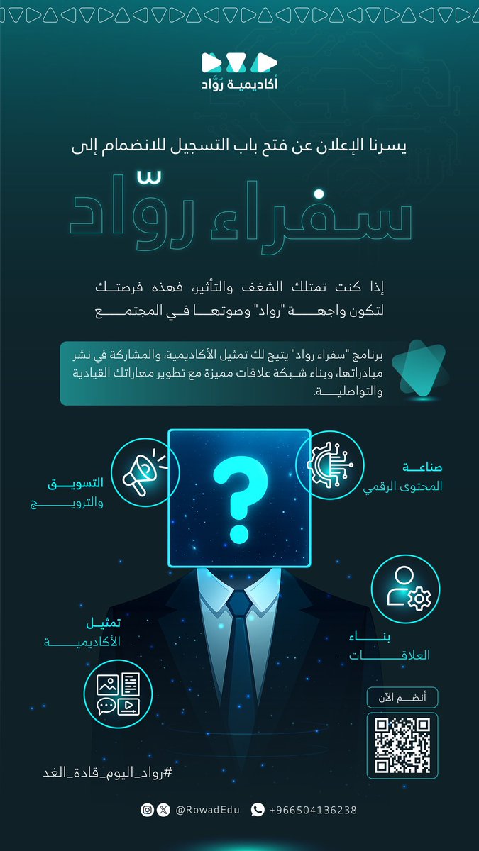 أكاديمية رُواد | Rowad Academy tweet media