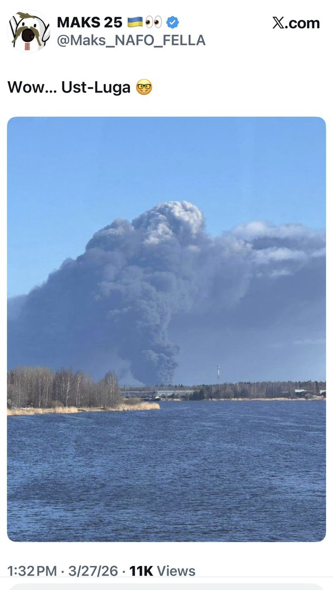 LOrion's tweet image. WHOOT YES.. and that was third hit on #YAROSLAVL .. hopse they really damaged it this time. @NATO  @DefenceHQ  @DI_Ukraine  @DefenceU  @USArmyEURAF  @USNATO  @Maks_NAFO_FELLA  @JayinKyiv  @bayraktar_1love 
WHEREAS #Primorsk is/was primarily a crude export terminal.