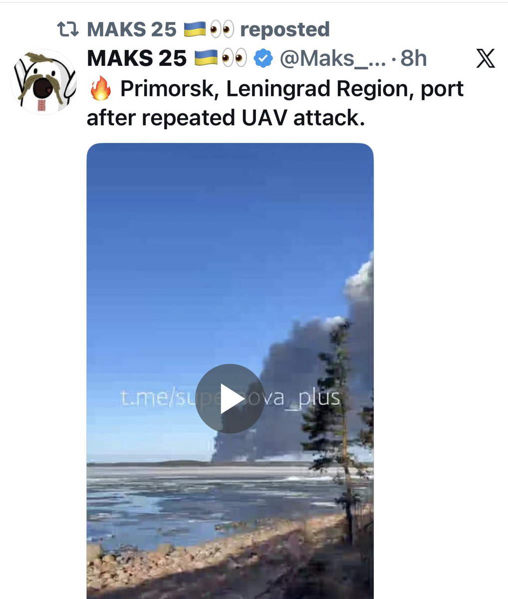 LOrion's tweet image. WHOOT YES.. and that was third hit on #YAROSLAVL .. hopse they really damaged it this time. @NATO  @DefenceHQ  @DI_Ukraine  @DefenceU  @USArmyEURAF  @USNATO  @Maks_NAFO_FELLA  @JayinKyiv  @bayraktar_1love 
WHEREAS #Primorsk is/was primarily a crude export terminal.