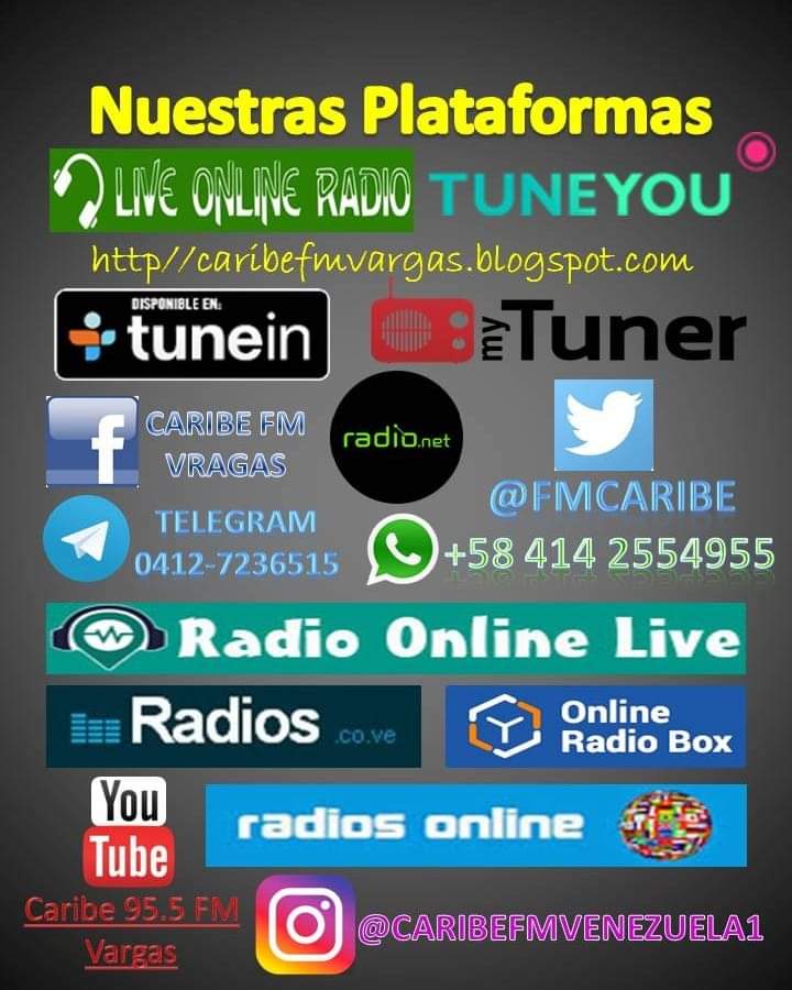 FmCaribe's tweet photo. ESTAMOS D VUELTA CONSTRUYENDO NUESTRA NUEVA PROGRAMACION. SON + D 15 LAS PLATAFORMAS ACTIVAS D REPRODUCCIÓN DE AUDIO TOTALMENTE DIGITAL ASI Q NO TIENES EXCUSAS PARA NO ESCUCHARNOS. DALE A TUS OIDOS LO Q DESEAN ESCUCHAR. SOMOS CARIBE 95.5 FM. MOVIENDO LA CIUDAD https://t.co/WtMR1mLSlk