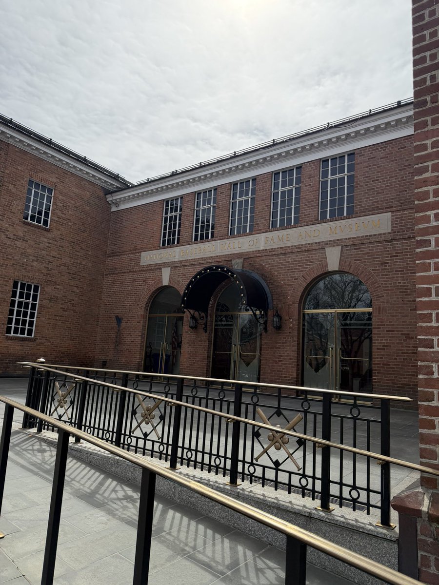 Is Cabby’s helmet here yet <a href="/baseballhall/">National Baseball Hall of Fame and Museum ⚾</a>