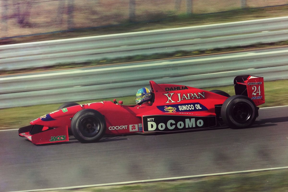 1995 All Japan F3000 Championship, XJAPAN's Team Le Mans in racing, wow~ these are very precious images.🏎️

#YOSHIKI #F3000 #XJAPAN