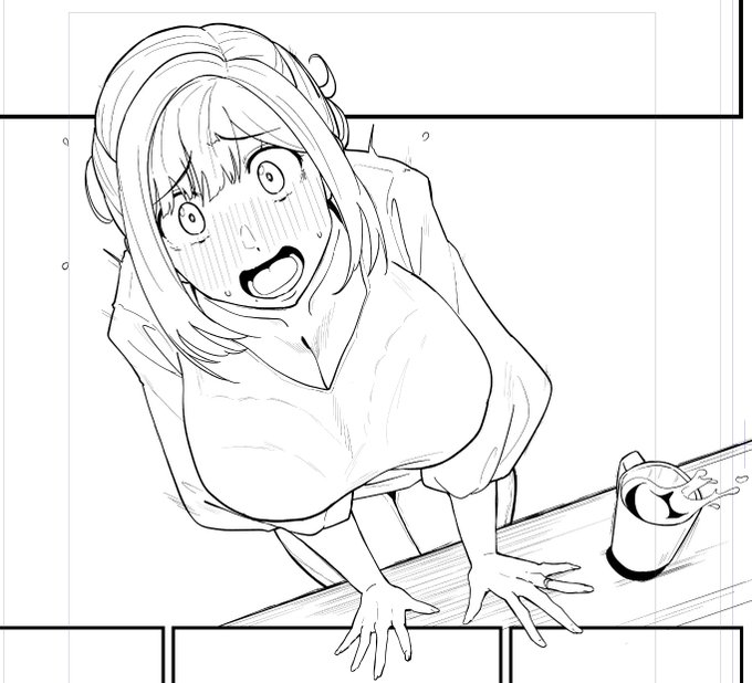 これから次のお漫画ペン入れ仕上げじゃい! 