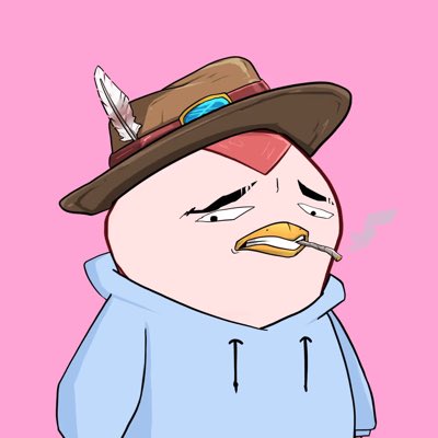 #NewProfilePic by <a href="/PenigoNFT/">Penigo</a>. I told you yesterday to get them cheap still a good buy in! Flushing out the paperhands rn