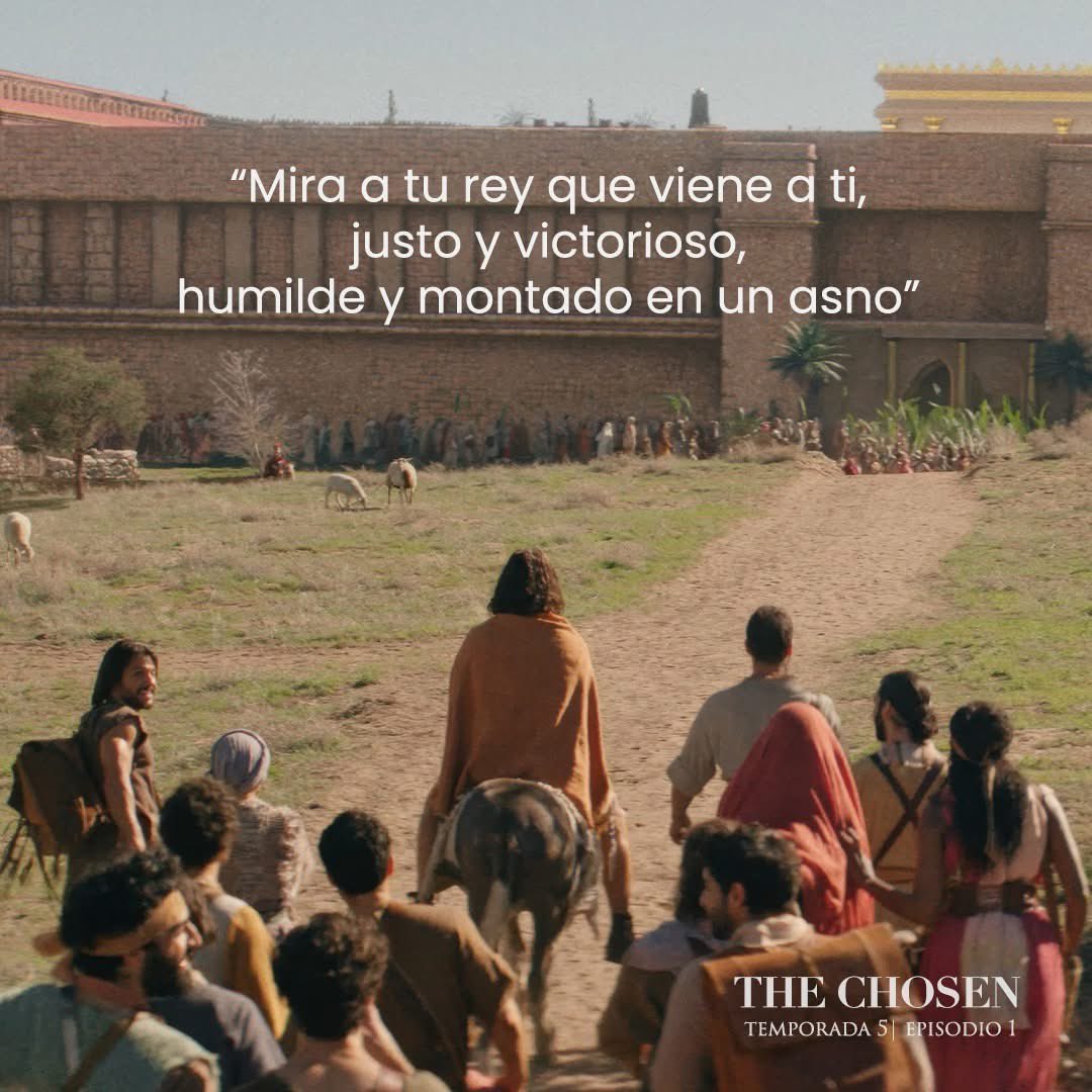 ¡Hosanna al Hijo de David! ¡Bendito el que viene en el nombre del Señor! ¡Hosanna en las alturas!