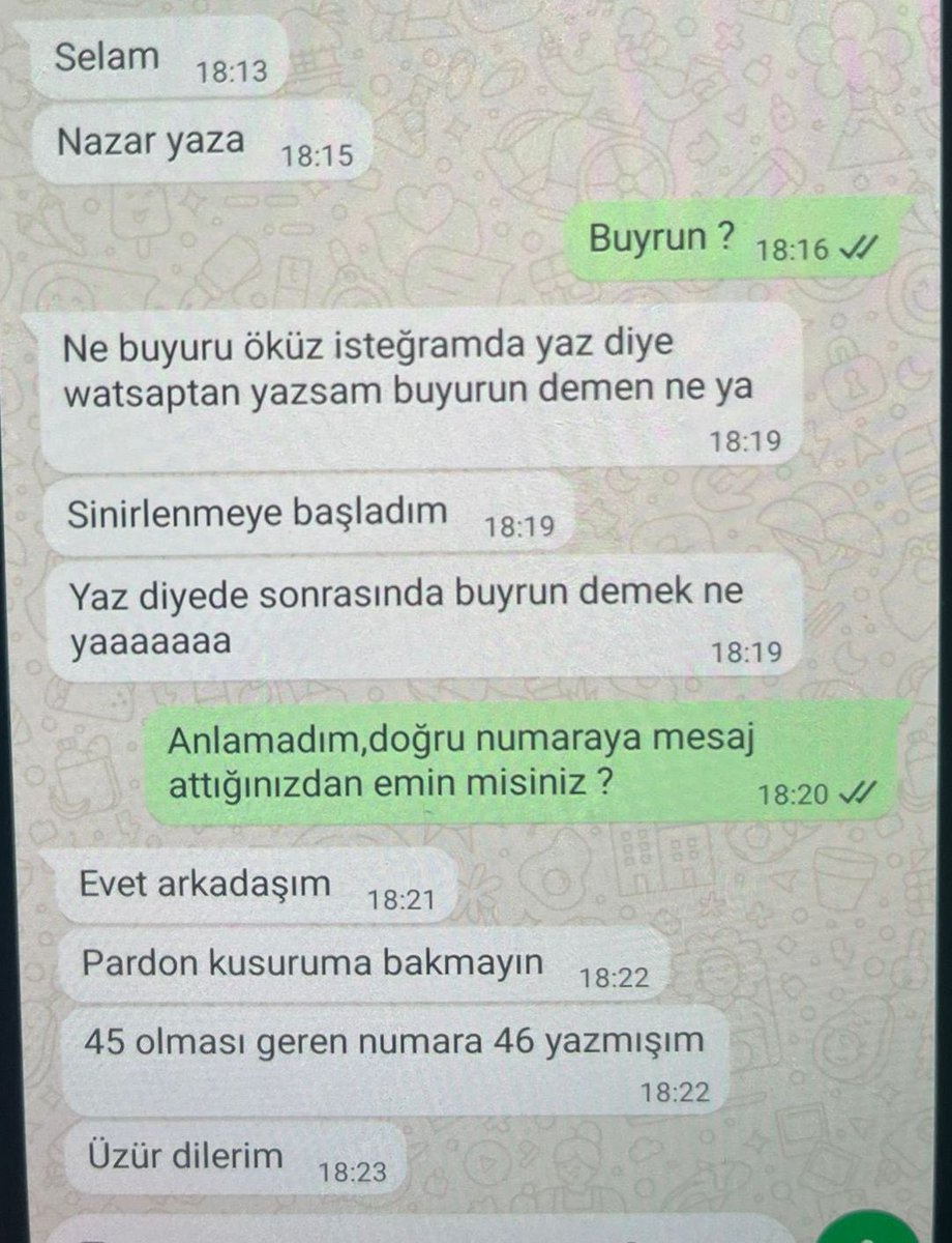 nilmus7's tweet photo. Bende ‘Üzür Dilerim’ https://t.co/NEoHJyrdS2