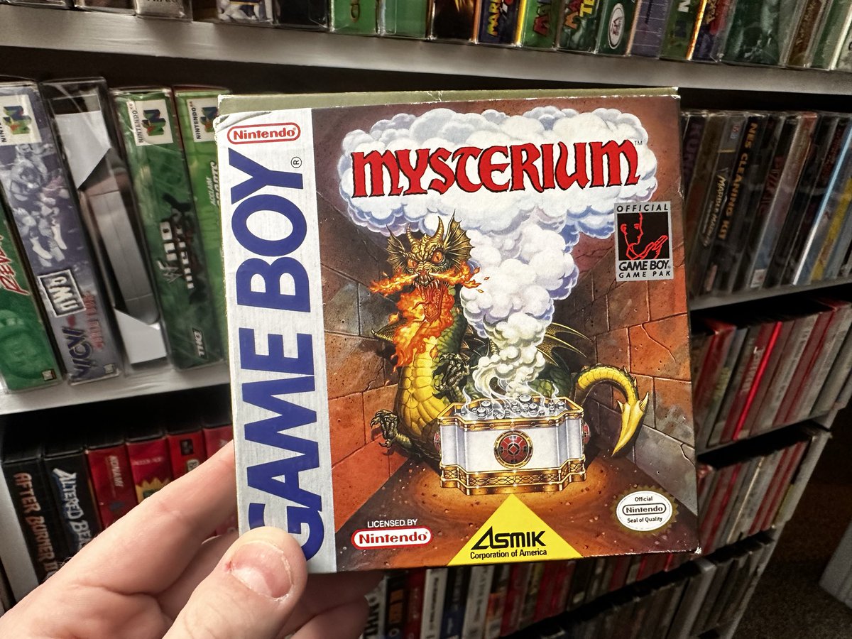 ElDabstroyero's tweet photo. 🚨🚨 New #ThriftingThrowdown in less than 1 hour over on YouTube!! 🚨🚨

While we wait for the new episode, here’s a look at one of my pick ups from yesterday! Love adding OG #GameBoy games into the collection!

#gaming #videogames #eldabstroyero https://t.co/m0f8goBlA7
