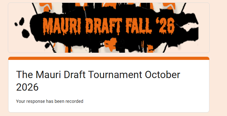 All signed up and ready to be this falls #1 Personality Pick!!!