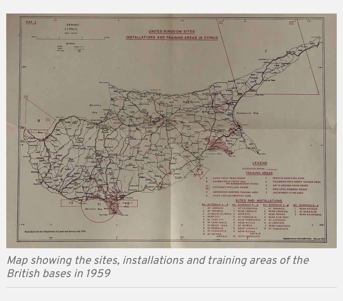 eevriviades's tweet photo. In my article titled: “Cyprus and the British bases: a strategic reassessment” (Sunday Mail @cyprusmail, 29.3.2026),

I assert that #Cyprus is no longer a passive strategic asset, but a state increasingly exposed to risk—not least because of the #UK bases on its soil.

For decades 🇨🇾 was treated as an “unsinkable aircraft carrier.” Nuclear weapons were deployed during the Cold War. The March 2026 strike made clear that geography now confers not only reach, but vulnerability.

The paradox is clear: the same infrastructure that enhances strategic value can also increase exposure — especially when key decisions are taken elsewhere.

This is not a rejection of partnership with the UK. It is a call for recalibration within a European security framework, where the security of Cyprus is understood for what it is: security of Europe.

🔗 https://t.co/xpfkuJsCc3

#CYUKties #UKCYties #SBAs #BritishBases #Security #EastMed #MiddleEast #Gulf #EUsecurity #ELE #article #analysis