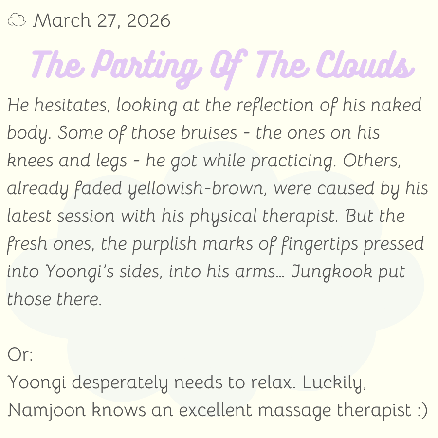 bedtime bangtan fic club tweet media