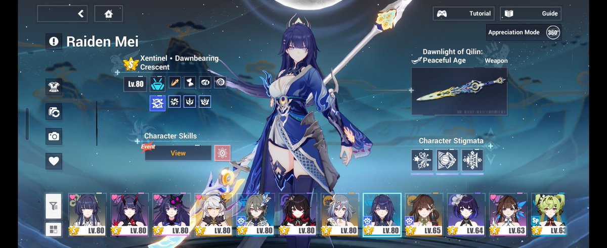 YinTheDevil's tweet photo. Another full set of raiden mei with success (i am f2p) https://t.co/miSrmfQDGL