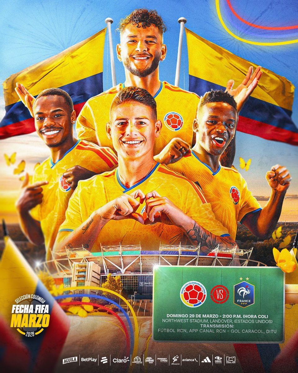 🇨🇴🇫🇷 ¡Tic tac tic tac! Partidazo a la vista para la Selección Colombia ante Francia... ¿¿Qué resultado imaginan para hoy??
