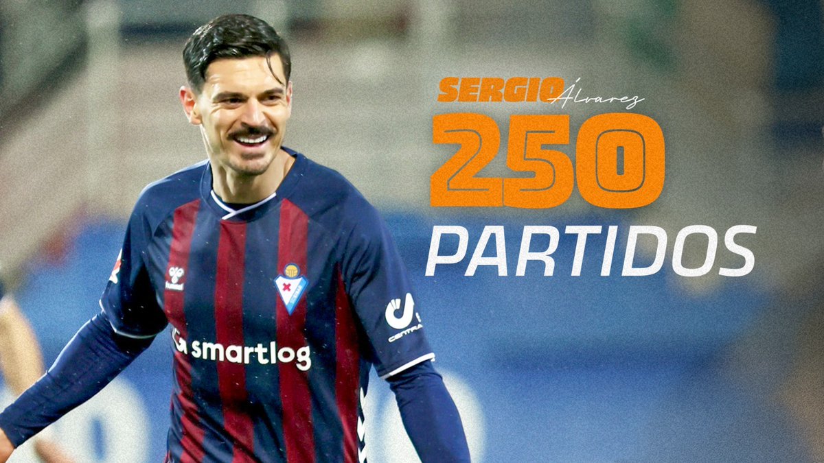 SDEibar's tweet photo. Sergio Álvarez, 𝟐𝟓𝟎 𝐯𝐞𝐜𝐞𝐬 𝐄𝐢𝐛𝐚𝐫

✨ El centrocampista asturiano alcanza una cifra histórica y se consolida como uno de los grandes referentes del club dentro y fuera del campo

#BetiArmaginak⚔️