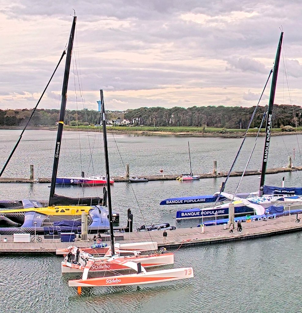 UltimBoat's tweet image. #Ultime #UltimTeam #OceanFifty 

Sodebo Fifty à son ponton. Et dans quelques jours la première navigation...