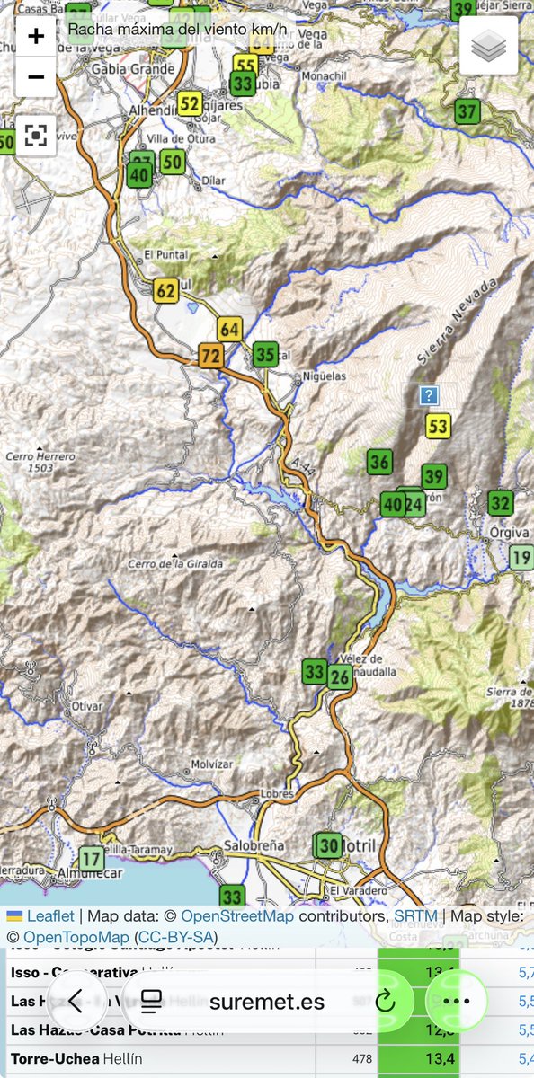 tiempo en Granada tweet media