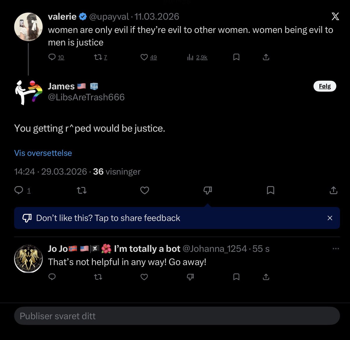 Jo Jo🇳🇴 🇺🇸🏴‍☠️🌺 I’m totally a bot tweet media