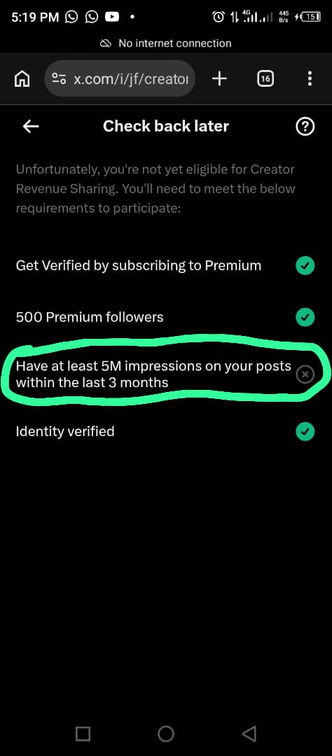 WALE SUCCESS tweet media