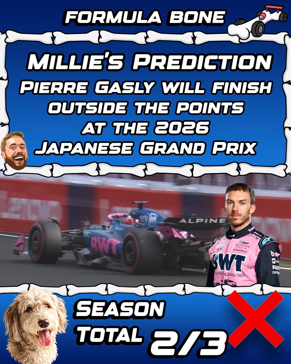 🏎️Formula Bone🦴 tweet media