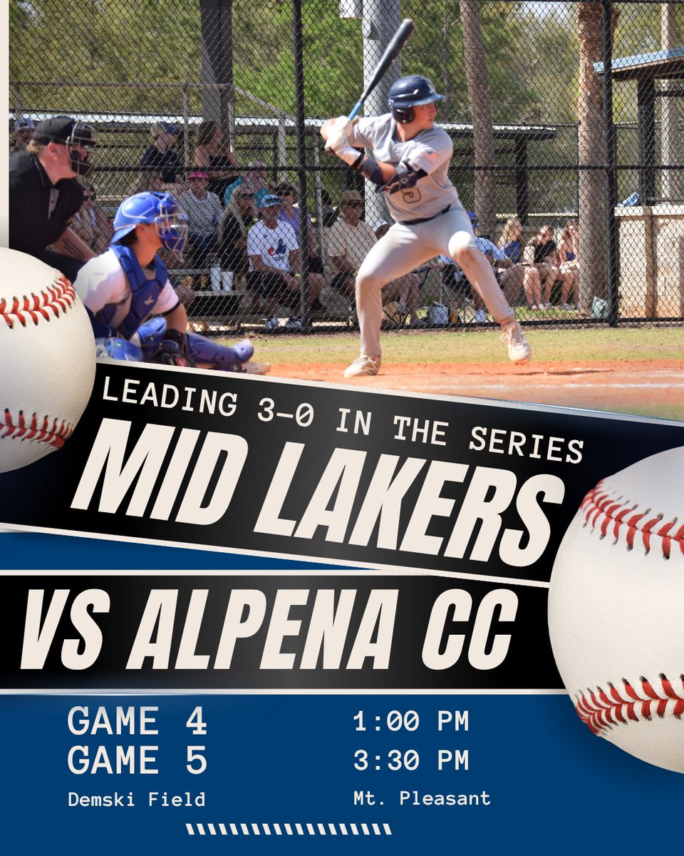 Mid Michigan College Baseball tweet media