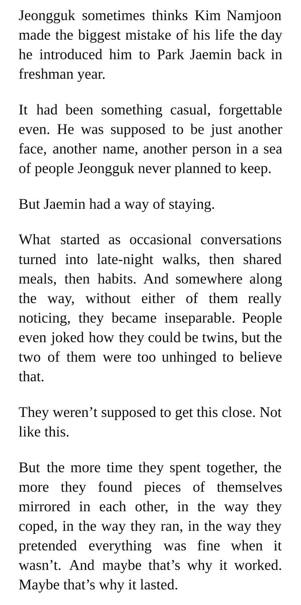 rujunim's tweet photo. 3 : Namjoon's biggest mistake https://t.co/mxACrPJpMs