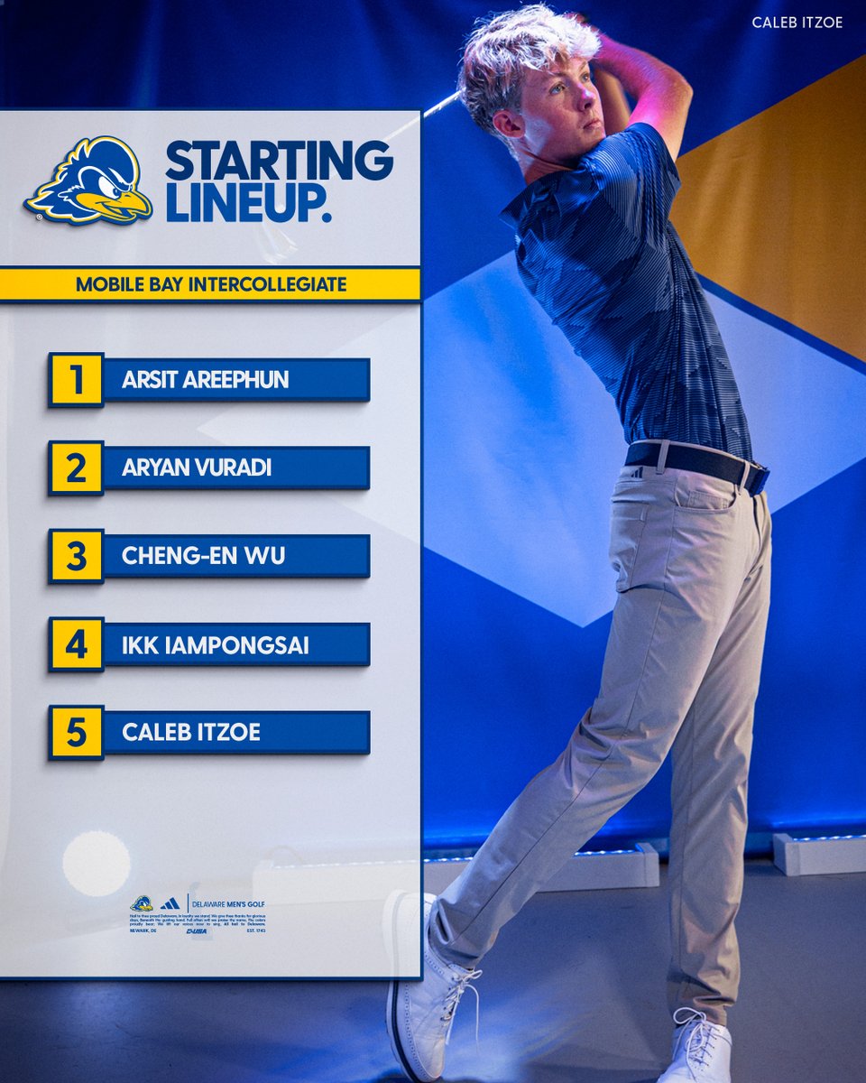 Delaware Men's Golf tweet media