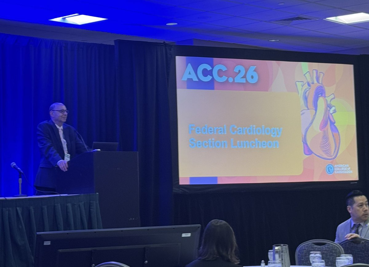 Umair2017's tweet image. 🚨 Federal Section Annual Council at #ACC26 is underway in Jefferson Ballroom @ Hilton Riverside!

VA cardiologists + those interested in a VA career: come join us 🇺🇸

@DeptVetAffairs @VAHouston #VA