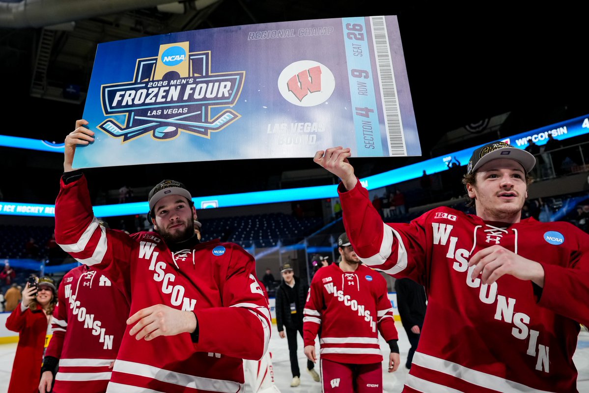 Wisconsin Hockey tweet media