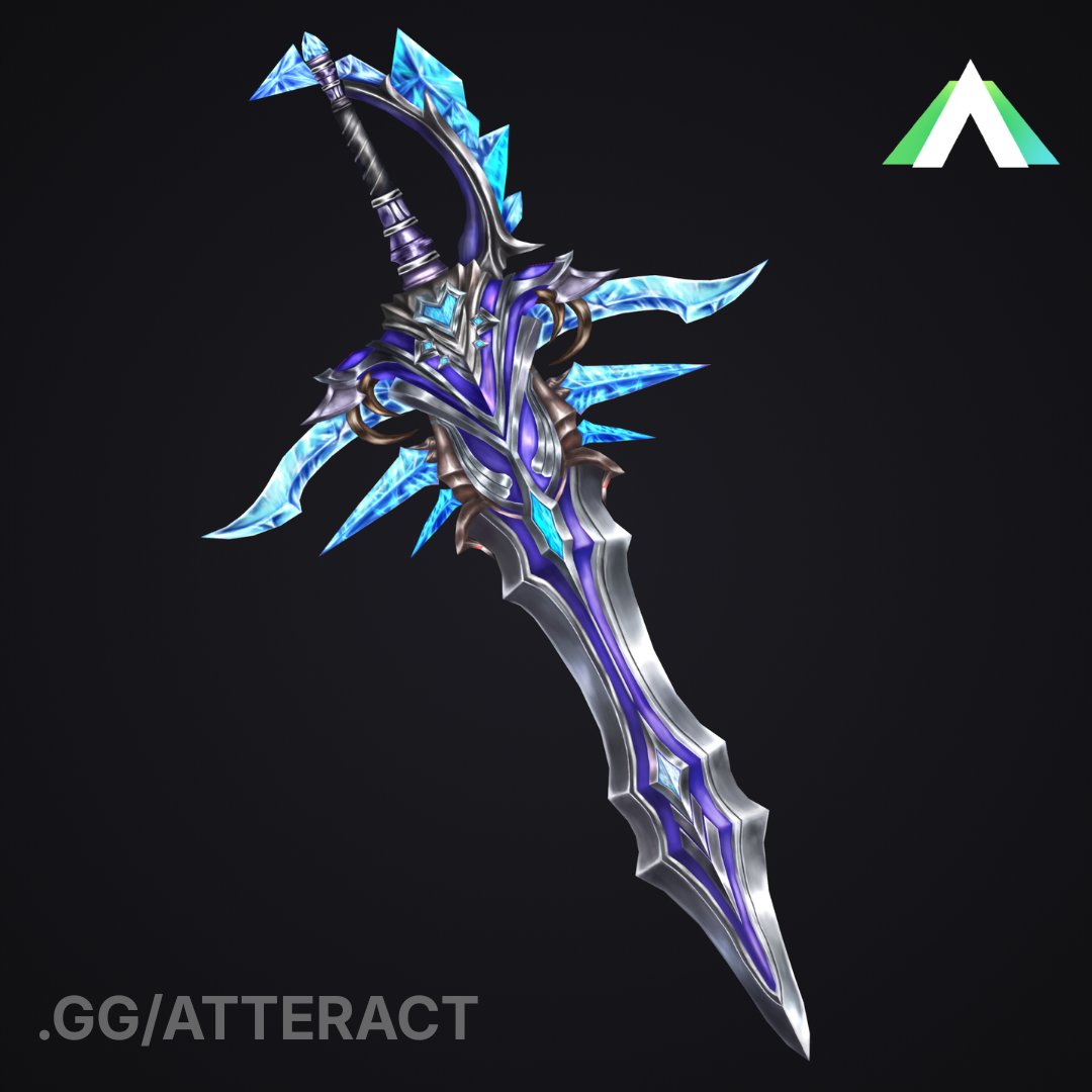 Atteract3D's tweet image. Blue royal sword I modeled for Roblox 👑

Modeled in Blender
Optimized to 8k

Open for commissions
Portfolio: atteract.com
Discord: atteract
My server: discord.gg/atteract

#RobloxDev #RobloxStudio #3DModeling #b3d